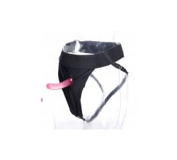   Avalon Jock Strap On With Slim Pink Dildo - Kit   